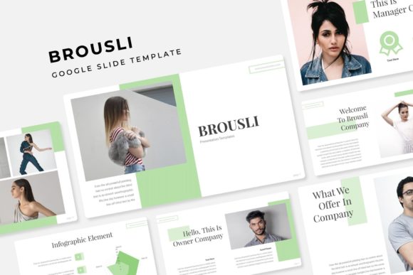 Brousli Google Slide Template: Modern Presentations, Simplified