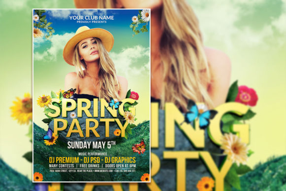 Elevate Your Spring Promotions with a Modern Festival Flyer Template