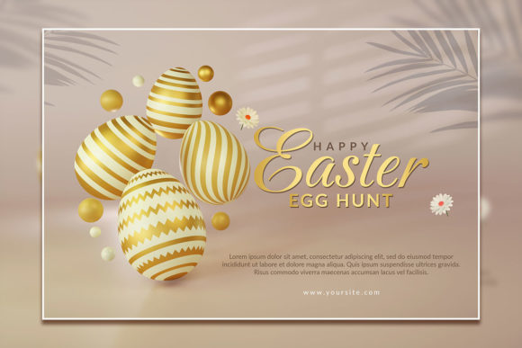 Modern Easter Egg Hunt Flyer Template for Instant Impact