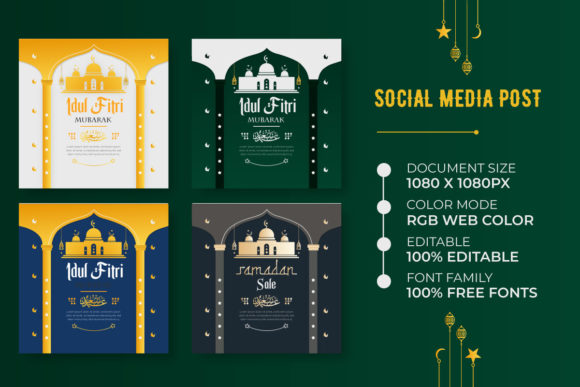 Ramadan Social Media Post Template: Elevate Your Digital Presence
