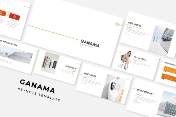 Streamline Your Visual Strategy with the Ganama Keynote Template