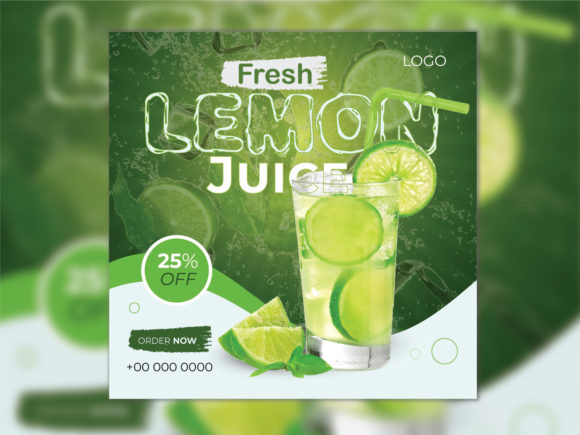 Summer Fresh Food Social Media Post: A Designer's Template Guide